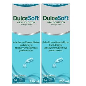 Dulcosoft Makrogol 4000 2x250 ml Oral Solüsyon