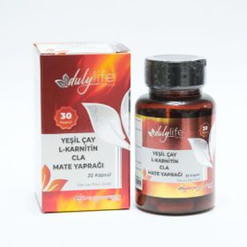 Dulylife Yeşil Çay L-Karnitin CLA Mate Yaprağı 30 Kapsül