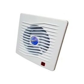 Dündar 18.5x18.5 cm L-12 2100 D/D 220 230 Volt Monofaze Ev Tipi Plastik Banyo Tuvalet Fanı Lüks Aspiratör