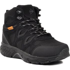 Dunlop DNP-2040 Siyah Renk Bağcıklı Kalın Taban Suya Dayanıklı Erkek Outdoor Bot