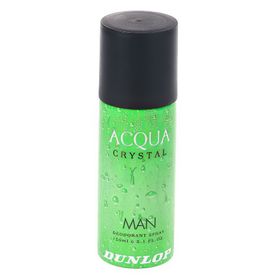 Dunlop Men Aqua Crystal 150 ml Sprey Deodorant