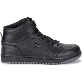 Dunlop Orthopedix 1839 Siyah Anatomik Unixes Bağcıklı Yüksek Bilekli Sneaker Spor Ayakkabı