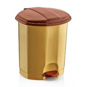 Dünya 11 lt Plastik Pedallı Çöp Kovası