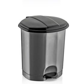 Dünya 11 lt Plastik Pedallı Çöp Kovası