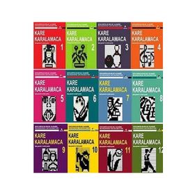 DÜNYA BEYIN OLIMPIYATLARI KARE KARALAMACA SERISI (12 KITAP TAKIM) - AHMET KARAÇAM