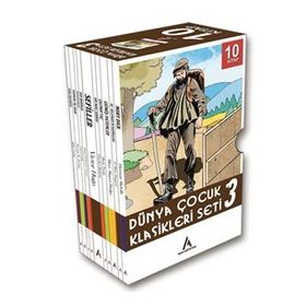 Dünya Çocuk Klasikleri 10 Kitap Set - 3 Aperatif Kitap Yayinlari
