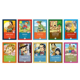 Dünya Çocuk Klasikleri 10 Kitap Seti - 6 - Maviçatı Yayınları