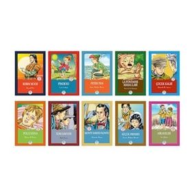 Dünya Çocuk Klasikleri 10 Kitap Seti - 6 - Maviçatı Yayınları