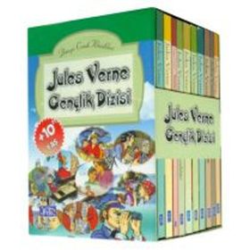 Dünya Çocuk Klasikleri Jules Verne Seti 10 Kitap - Jules Verne