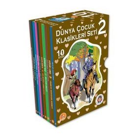Dünya Çocuk Klasikleri Seti-2 10 Kitap Biom Yayınları