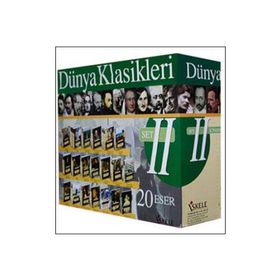 Dünya Klasikleri 2 20 Kitap Kutulu - Maxim Gorky Friedrich Wilhelm Nietzsche Emile Zola lev nikolayevich tolstoy Honore de Balzac Platon Longions Johann Woltgang Von Gothe Fyodor Mihailoviç Dostoyevski stendhal henri beyle stendhal Jack London Alexandr