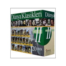 Dünya Klasikleri 2 20 Kitap Kutulu - Maxim Gorky Friedrich Wilhelm Nietzsche Emile Zola lev nikolayevich tolstoy Honore de Balzac Platon Longions Johann Woltgang Von Gothe Fyodor Mihailoviç Dostoyevski stendhal henri beyle stendhal Jack London Alexandr