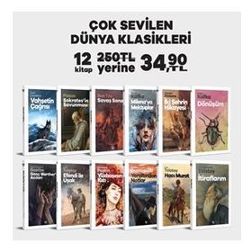 Dünya Klasikleri Seti-12 Kitap Takım-Fyodor Mihayloviç Dostoyevski