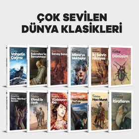 Dünya Klasikleri Seti-12 Kitap Takım-Fyodor Mihayloviç Dostoyevski