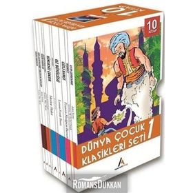 Dünya Masallar 1.Sınıf Çocuk Klasikleri Seti-10 Kitap Takım - Kolektif