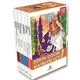 Dünya Masallar 1.Sınıf Çocuk Klasikleri Seti-10 Kitap Takım - Kolektif