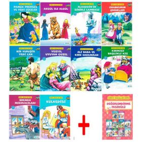 Dünya Masalları 10 Kitap Sınav Ekli - Evrensel İletişim Yayınları