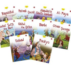 Dünya Masalları- 2 Set 10 Kitap - Grimm Kardeşler Jacob Grimm - Wilhelm Grimm