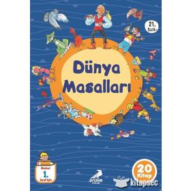 Dünya Masalları İlkokul 1. Sınıf 20 Kitap Erdem Çocuk Yayınları