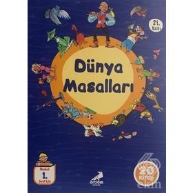 Dünya Masalları İlkokul 1. Sınıf 20 Kitap Erdem Çocuk Yayınları