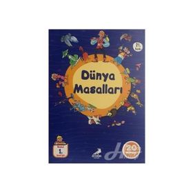 Dünya Masalları İlkokul 1. Sınıf 20 Kitap Erdem Çocuk Yayınları
