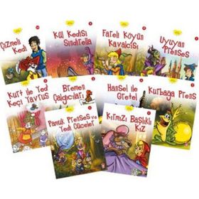 Dünya Masalları Seti 10 Kitap Takım - Küçük Boy - kollektif
