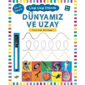 Dünyamiz Ve Uzay Çizgi Çizgi Etkinlik 4+ Yas Kukla Yayinlari