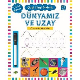 Dünyamiz Ve Uzay Çizgi Çizgi Etkinlik 4+ Yas Kukla Yayinlari