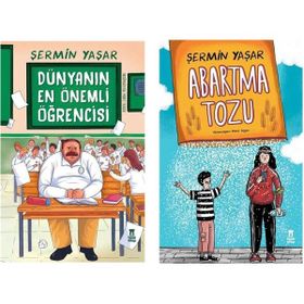 Dünyanın En Önemli Öğrencisi - Abartma Tozu 2 Kitap - Şermin Yaşar