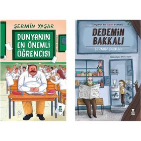 Dünyanın En Önemli Öğrencisi - Dedemin Bakkalı - 2 Kitap - Şermin Yaşar