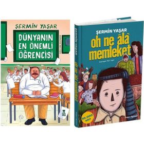 Dünyanın En Önemli Öğrencisi - Oh Ne Ala Memleket - 2 Kitap - Şermin Yaşar