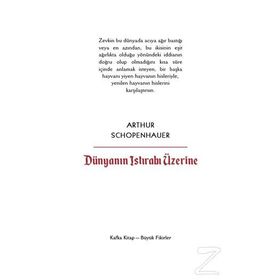 Dünyanın Istırabı Üzerine - Arthur Schopenhauer