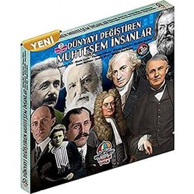 Dünyayı Değiştiren Muhteşem İnsanlar Seti 8 Kitap-Yağmur Çocuk