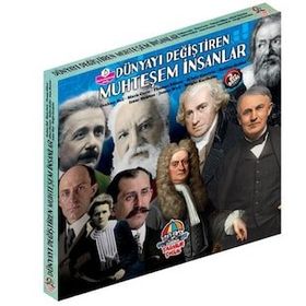 Dünyayı Değiştiren Muhteşem İnsanlar Seti 8 Kitap-Yağmur Çocuk