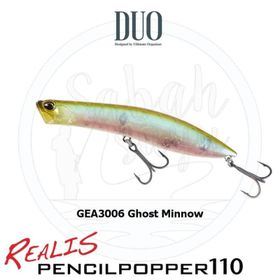 Duo 110 GEA3006 Realis Pencil Ghost Minnow