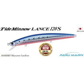 Duo 120S AHA0087 Tide Minnow Lance Mazume Sardine Suni Balık Yemi
