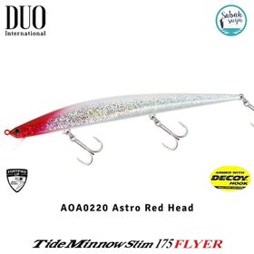 Duo 175 AOA0220 Tide Minnow Slim Flyer Astro Red Head Sahte Balık