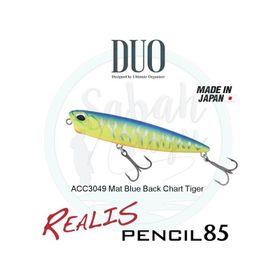 Duo ACC3049 Realis Pencil 85 Mat Blue Back Chart Tiger Suni Balık Yemi