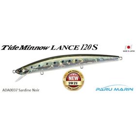 Duo ADA0037 Tide Minnow Lance 120S Sardine Noir Suni Balık Yemi