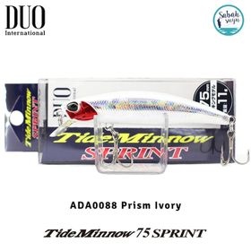 Duo ADA0088 Prism Ivory Tide Minnow 75 Sprint Suni Yem