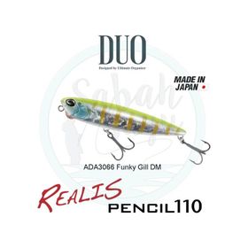 Duo ADA3066 Realis Pencil 110 Funy Gill DM Suni Balık Yemi
