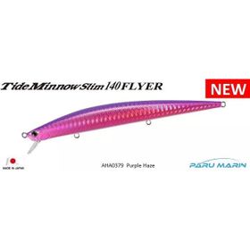 Duo AHA0379 Tide Minnow Slim 140 FLYER Purple Haze Suni Balık Yemi