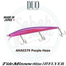 Duo AHA0379 Tide Minnow Slim 140 FLYER Purple Haze Suni Balık Yemi