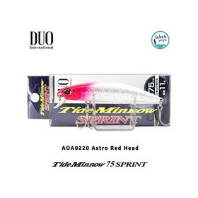 Duo AOA0220 Tide Minnow 75 Sprint Astro Red Head Balık Yemi