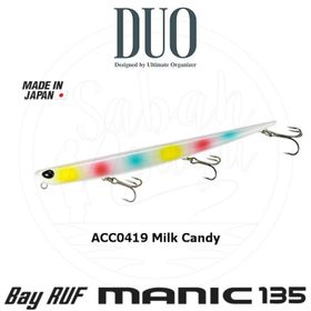 Duo Bay Ruf Manic 135 ACC0419 Milk Candy Suni Balık Yemi
