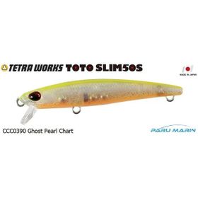 Duo CCC0390 Tetra Works Toto Slim 50S Ghost Pearl Chart Suni Balık Yemi