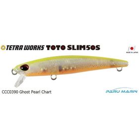 Duo CCC0390 Tetra Works Toto Slim 50S Ghost Pearl Chart Suni Balık Yemi
