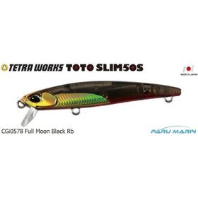 Duo CGI0578 Tetra Works Toto Slim 50S Full Moon Black RB Suni Balık Yemi