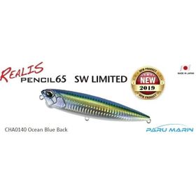 Duo CHA0140 Realis Pencil 65 SW Ocean Blue Back Suni Balık Yemi