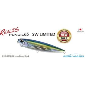 Duo CHA0140 Realis Pencil 65 SW Ocean Blue Back Suni Balık Yemi